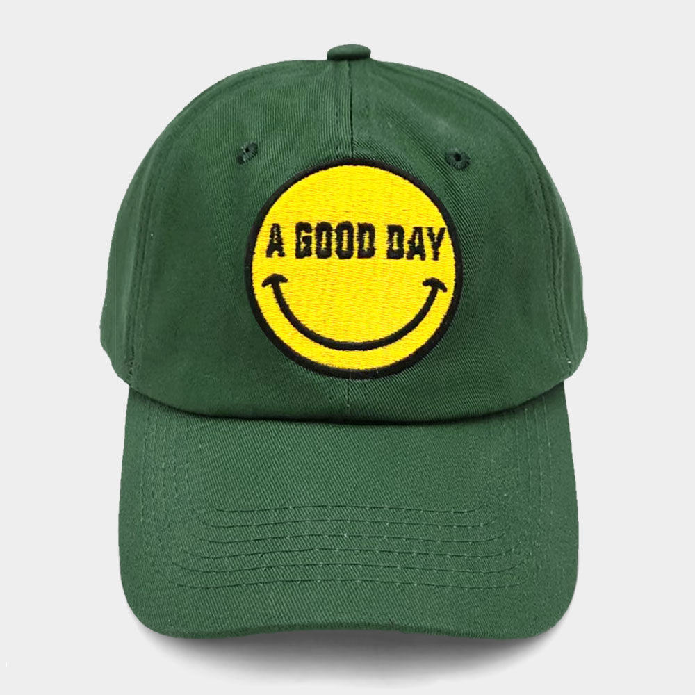 A Good Day Green Cap