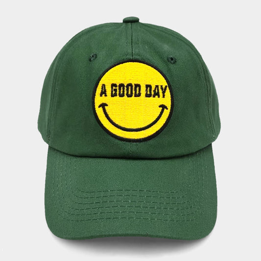 A Good Day Green Cap